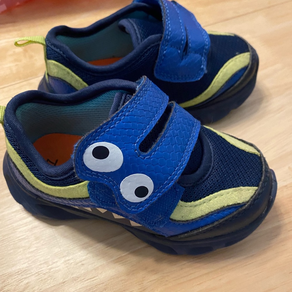 Carter’s monster sneakers
